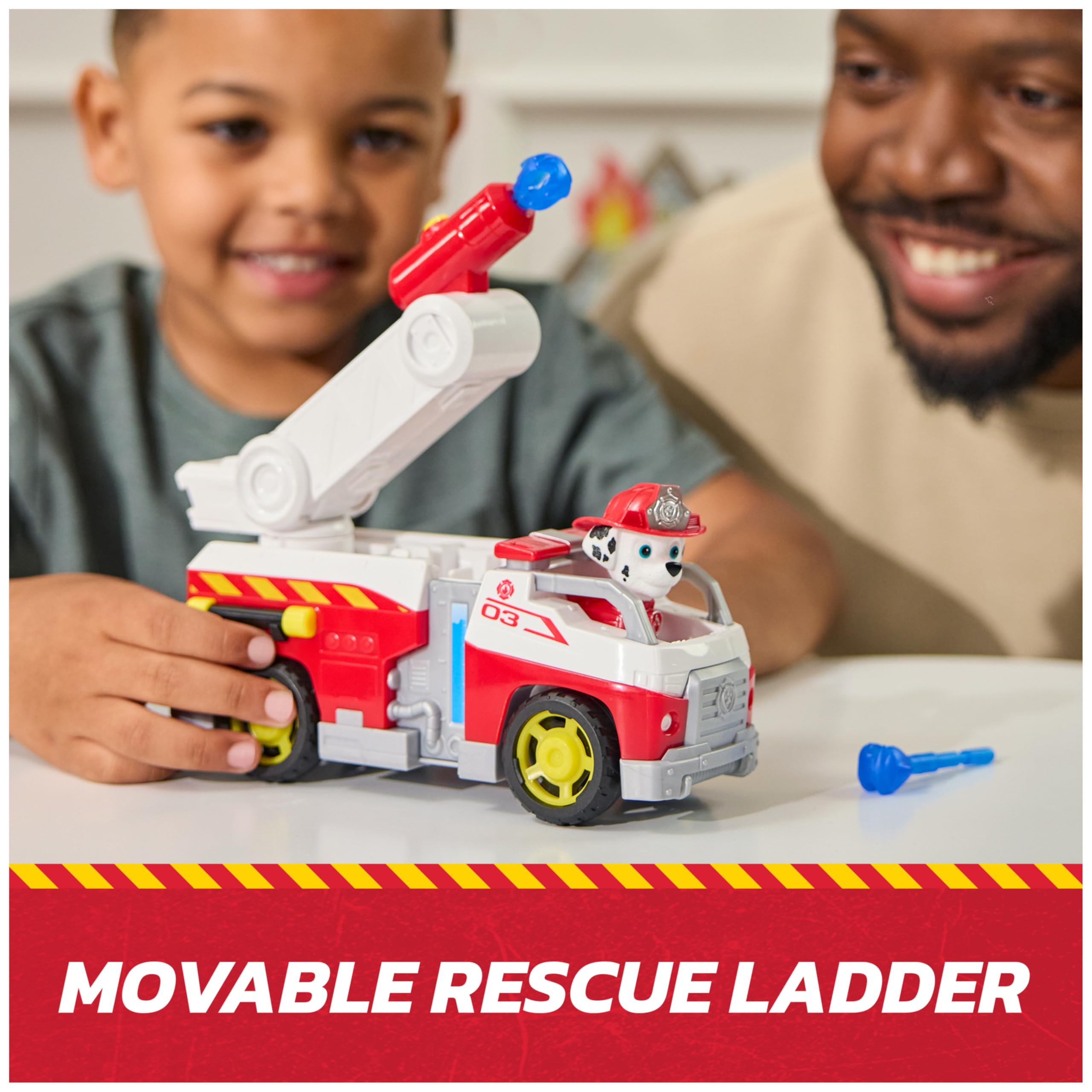 PAW Patrol projectile launcher highlighted for quick reloads and action.