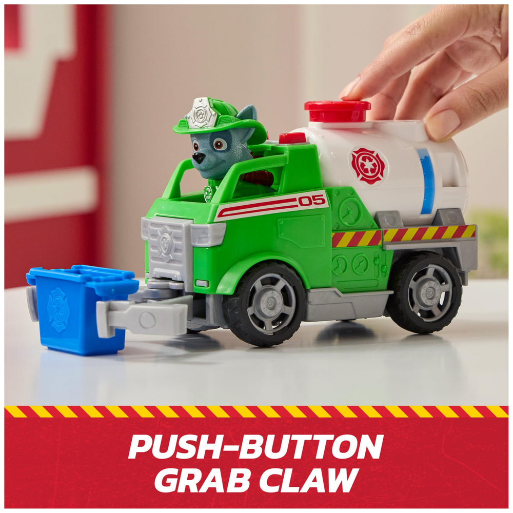 PAW Patrol Fire Rescue tanker back bin for gear transport.