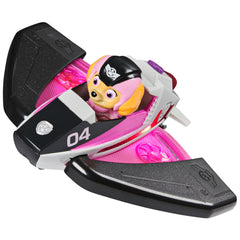 Paw Patrol Jet to the Rescue transforming jet with wings deploying
