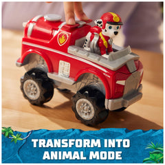 Paw Patrol Elephant Vehicle trunk and tusks activate to clear obstacles in missions.