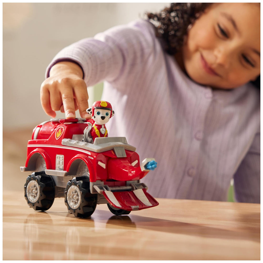 Exclusive Marshall figure included for authentic Paw Patrol Jungle Pups adventures.