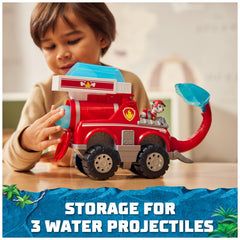 Launch button on the side powers action during pretend rescues