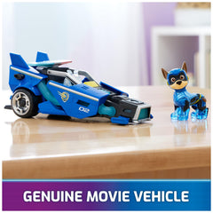 PAW Patrol Mighty Movie blue uniform detail for authentic movie-inspired styling.