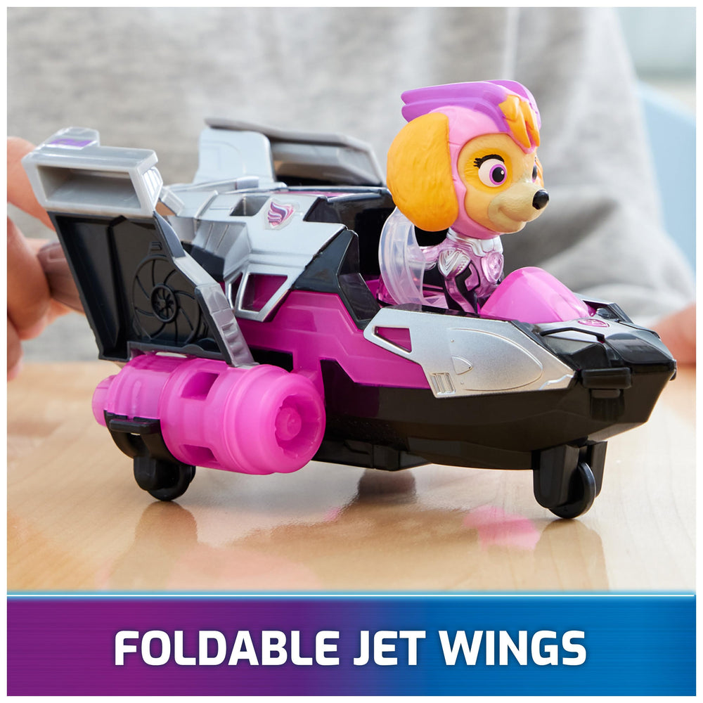 Paw Patrol Skye action figure complements the rescue jet