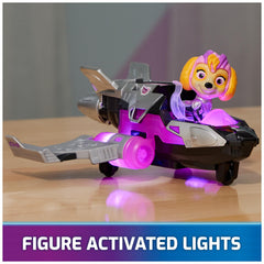 Paw Patrol Skye translucent helmet lights up for enhanced rescue role-play