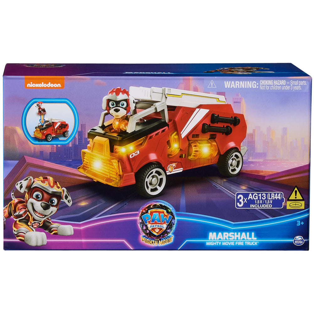Paw Patrol Mighty Movie toy collection addition for fans
