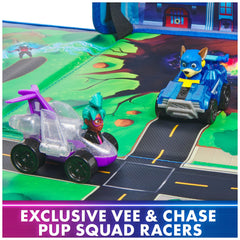 Vee Rescue Racer from PAW Patrol Mighty Movie ready for pretend flights.