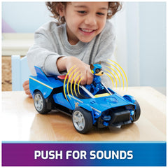 Detailed Mighty Movie vehicle design mirrors the on-screen look of Chase's car.