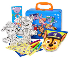Paw Patrol mini markers set showing vibrant colors for quick doodling.