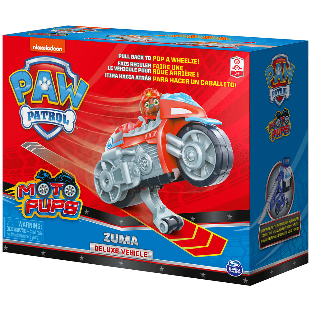 Moto Pups collection including Zuma and other vehicles