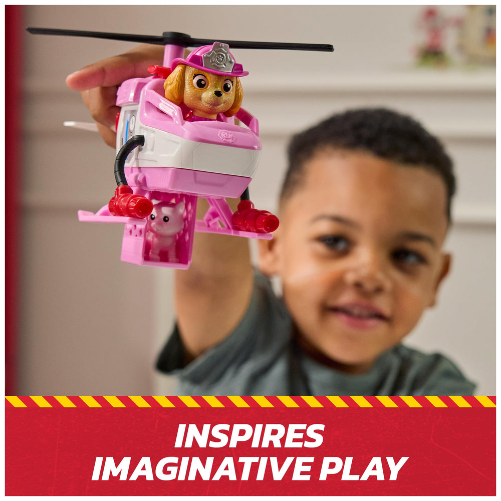 Official PAW Patrol styling mirrors the show’s look