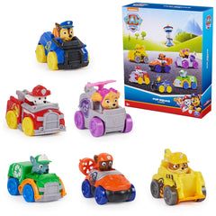 Paw Patrol Pup Squad Racer Chase toy car for on-the-go play and rescue-inspired adventures.