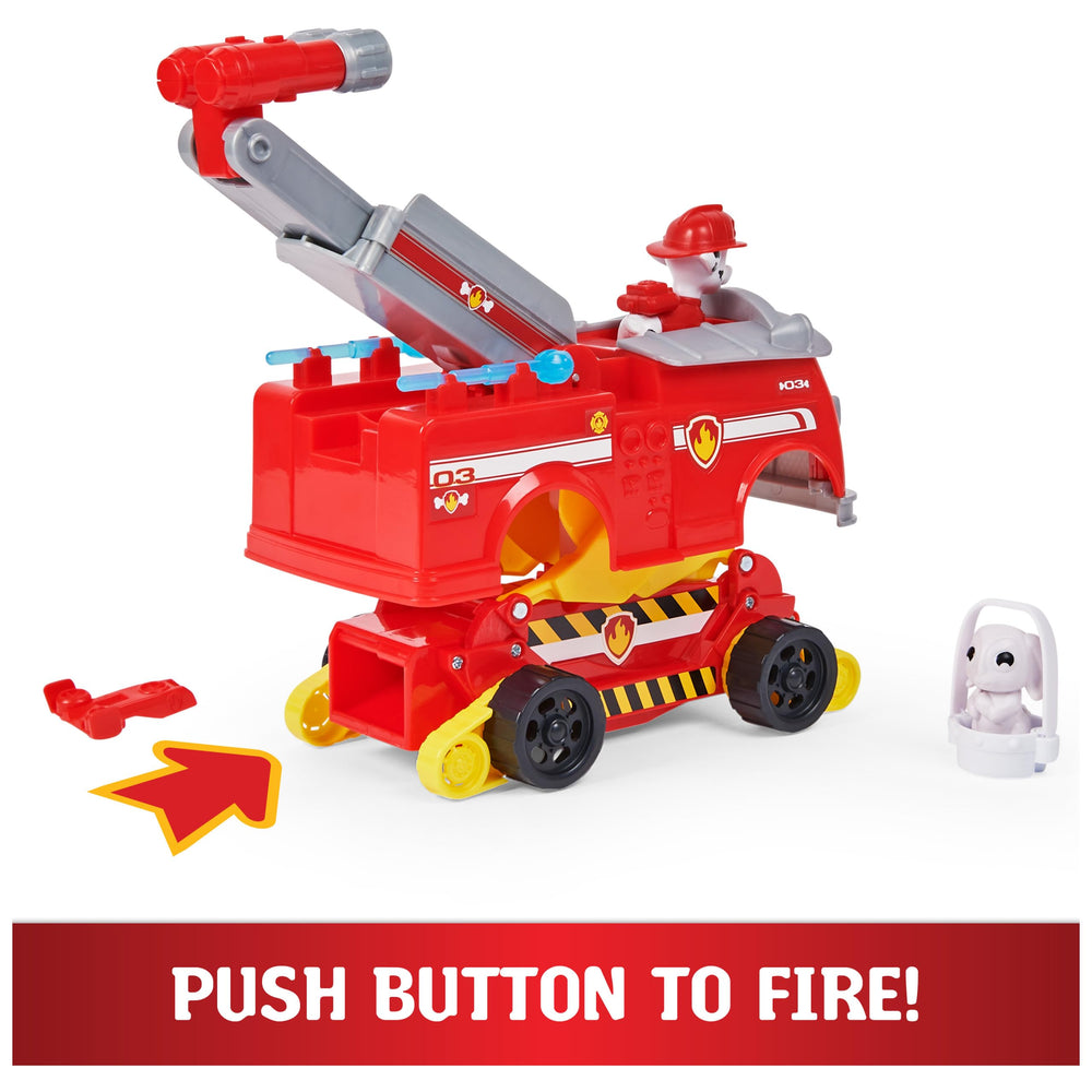 PAW Patrol recovery basket carries the bunny to safety.