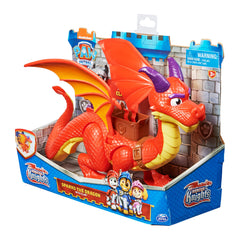 Paw Patrol Rescue Knights pack featuring dragon and pup for adventures.