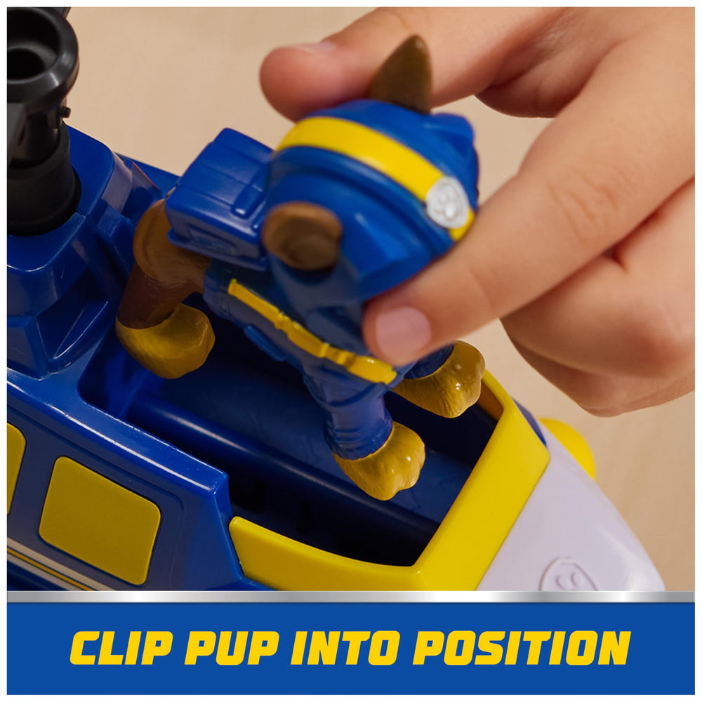 Compatible with other PAW Patrol vehicles and figures for expanded missions.