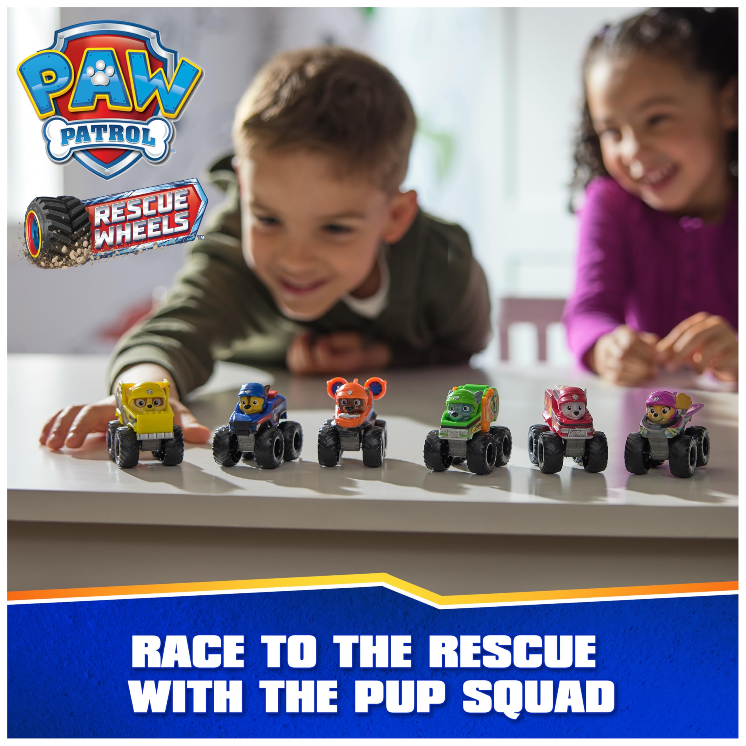 Paw Patrol Rescue Wheels Marshall racer car for rescuers and storytelling fun
