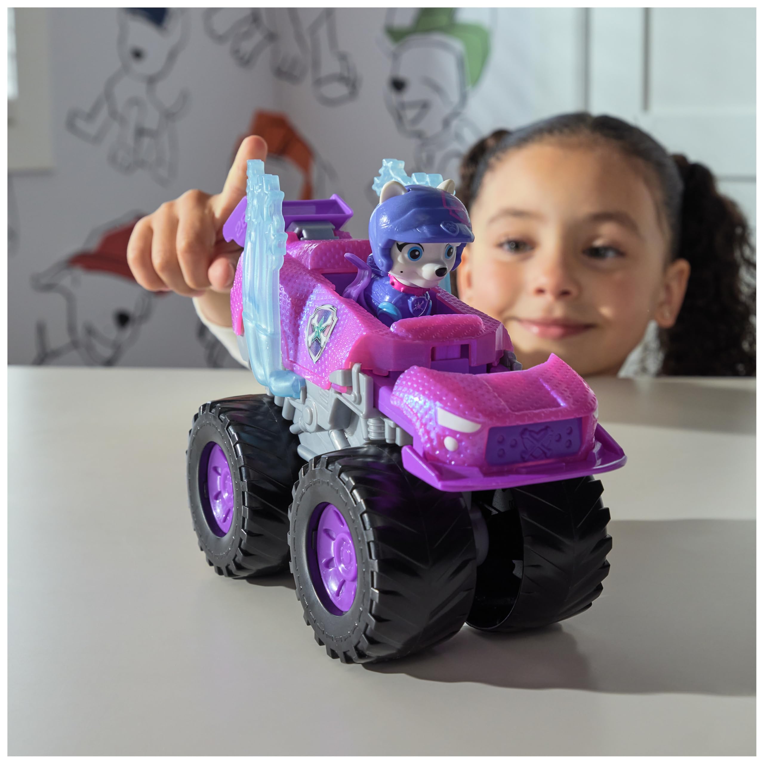 Includes action figure with helmet, enhancing poseable storytelling play.
