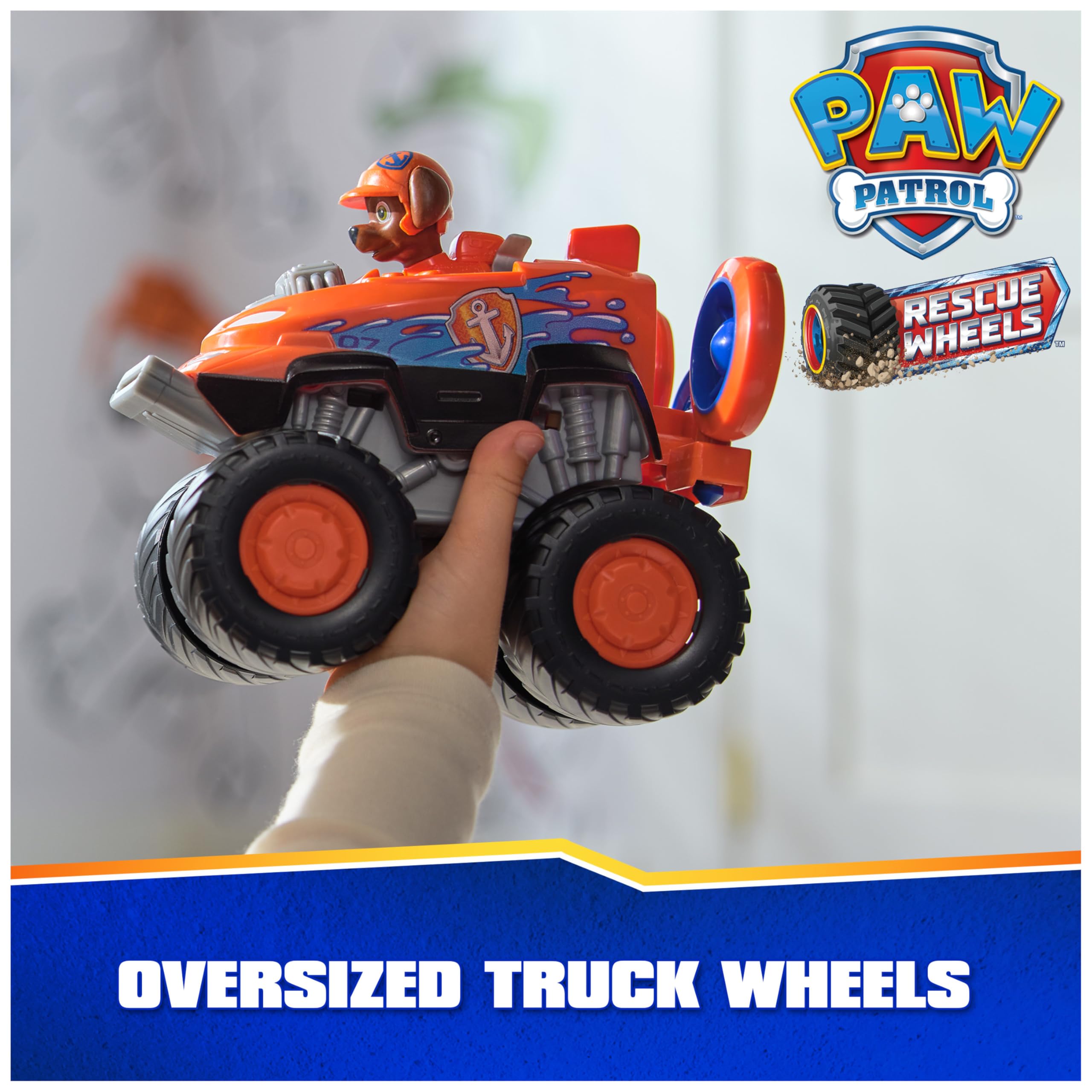Zuma figure included for authentic PAW Patrol role-play and storytelling.