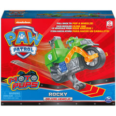 PAW Patrol Rocky figure included for complete Moto Pups action