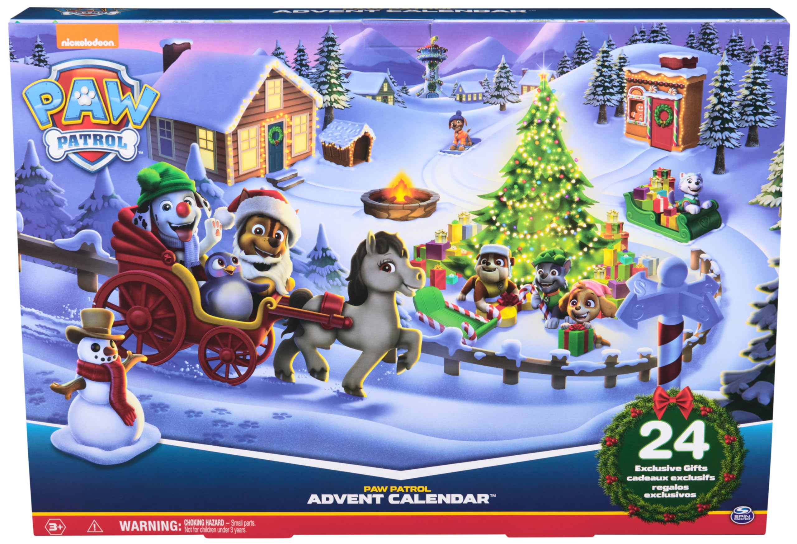 Paw Patrol Rudolph Marshall figure brings seasonal adventures to life.