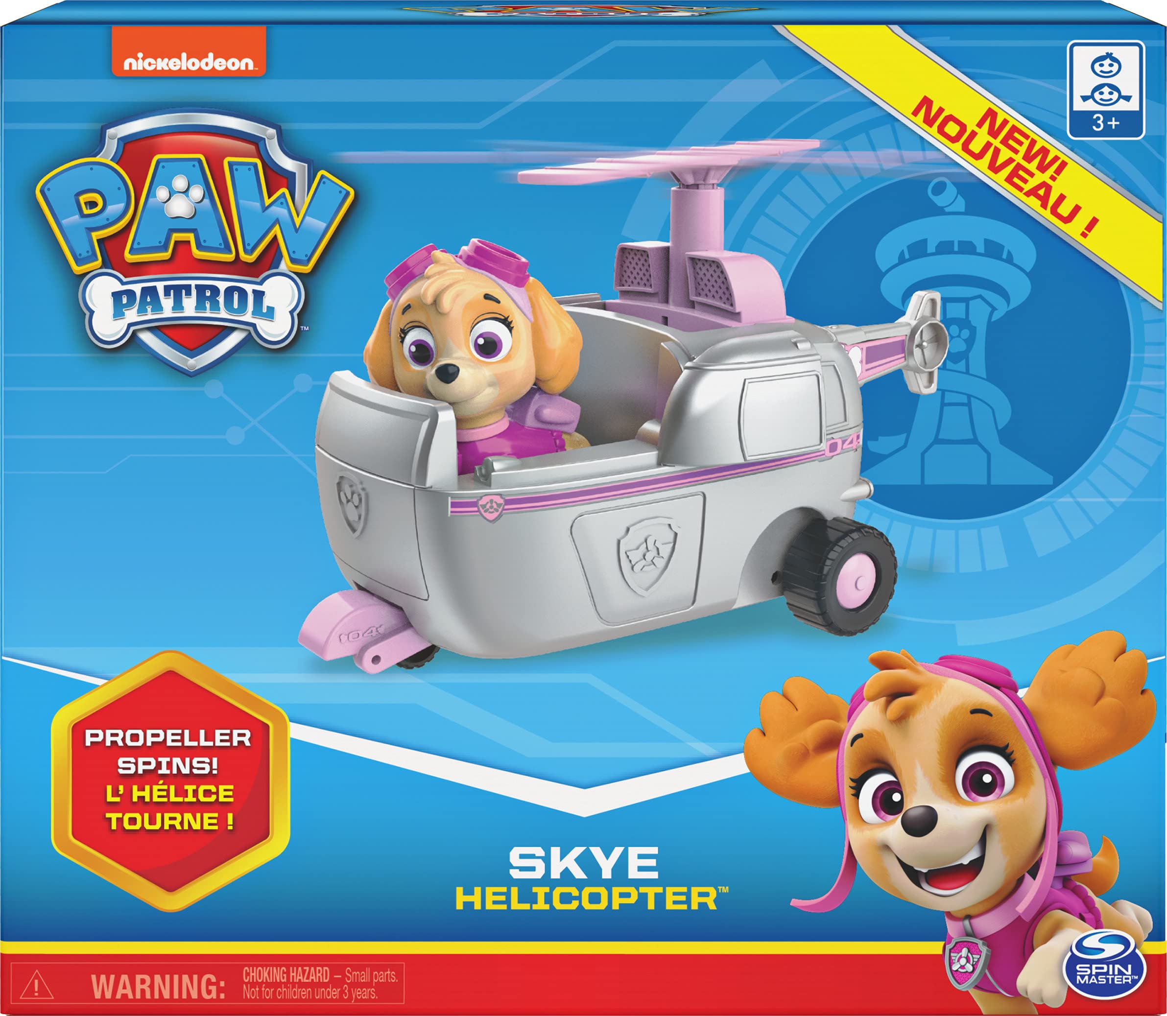 Paw Patrol Skye collectible figure adds authentic role-play to every rescue mission
