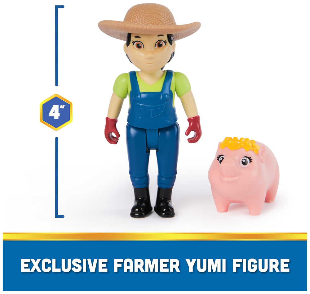 Paw Patrol trio figures close-up ideal for collaborative play sessions.
