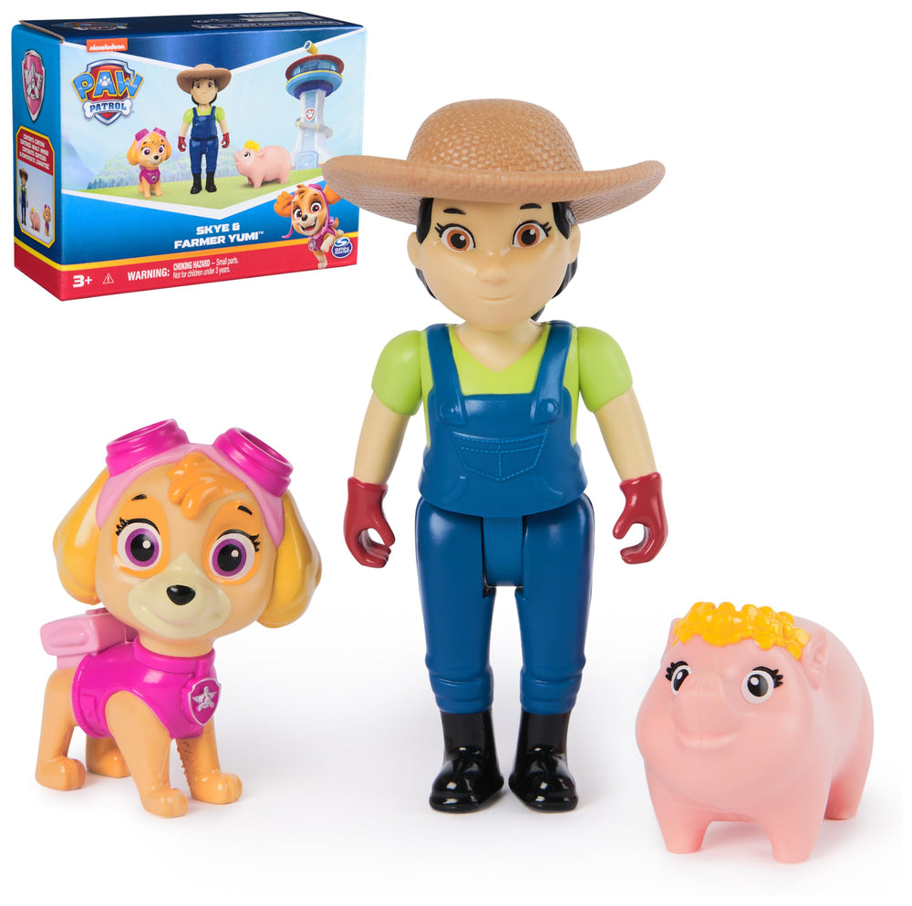 Paw Patrol Skye figure close-up for imaginative rescue play.