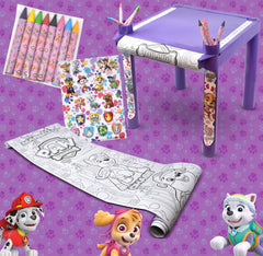 Paw Patrol stickers pack adds bright finishing touches to crafts and scenes.