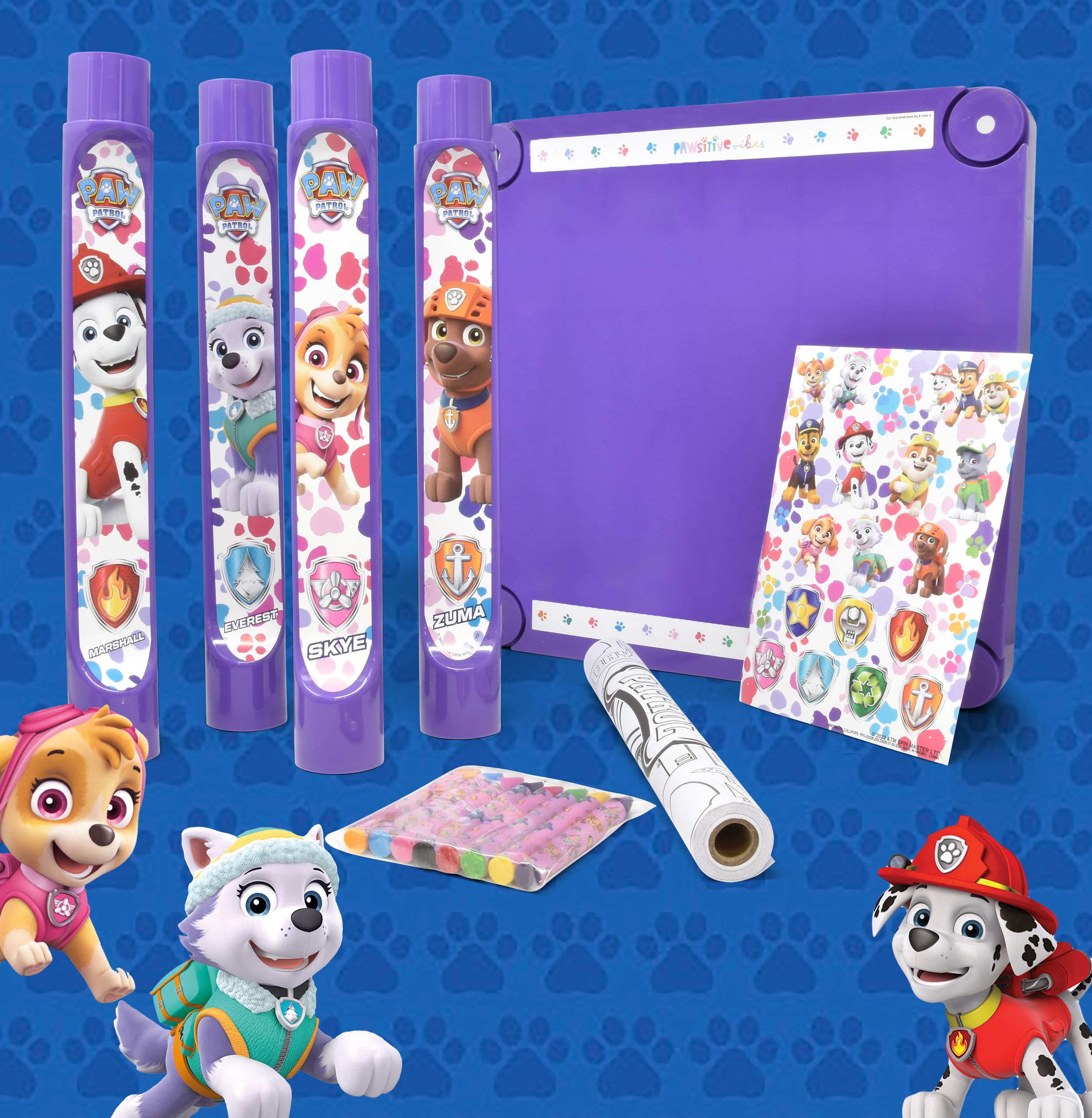 Paw Patrol table disassembly eases storage and quick cleanup after play.