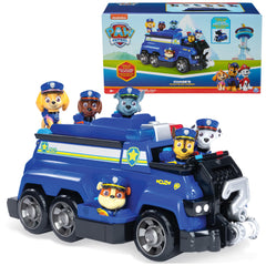 PAW Patrol Team Cruiser overview featuring six figures for imaginative rescue adventures.