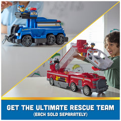 Rocky figure encourages teamwork and problem-solving during pretend rescues.