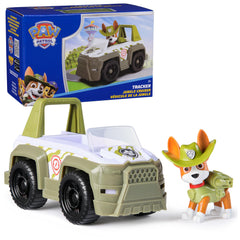 Paw Patrol Tracker jungle rescue vehicle with authentic detailing for imaginative adventures.