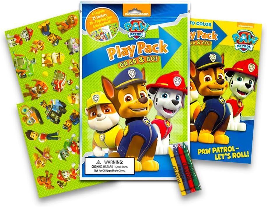Paw Patrol travel activity kit keeps kids engaged during car rides