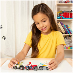 Paw Patrol True Metal Everest vehicle with working wheels ready for pretend rescues.