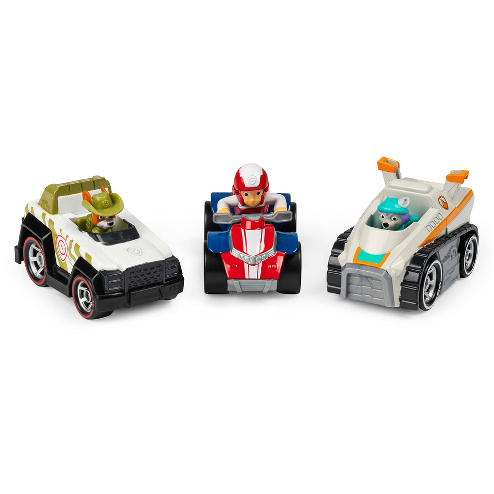 Paw Patrol True Metal Ryder vehicle close-up showing authentic 1:55 scale design for collectors.