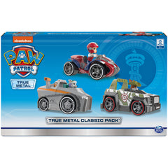 Paw Patrol True Metal Tracker vehicle designed for high-speed rescue missions.