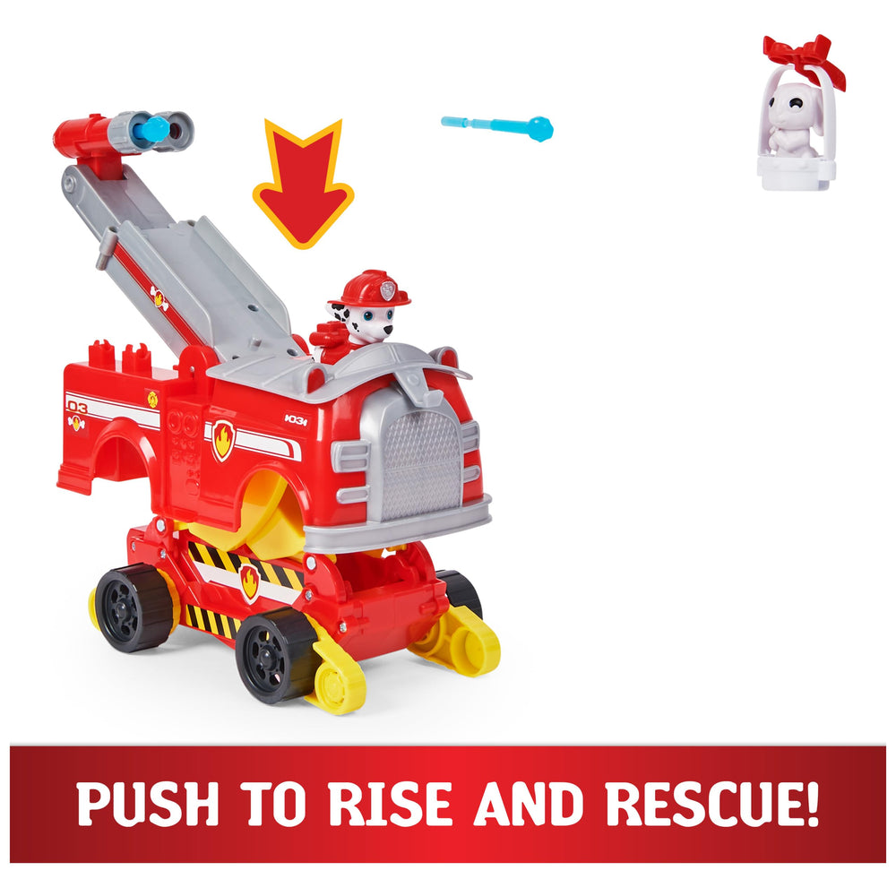PAW Patrol water projectiles help clear obstacles during missions.