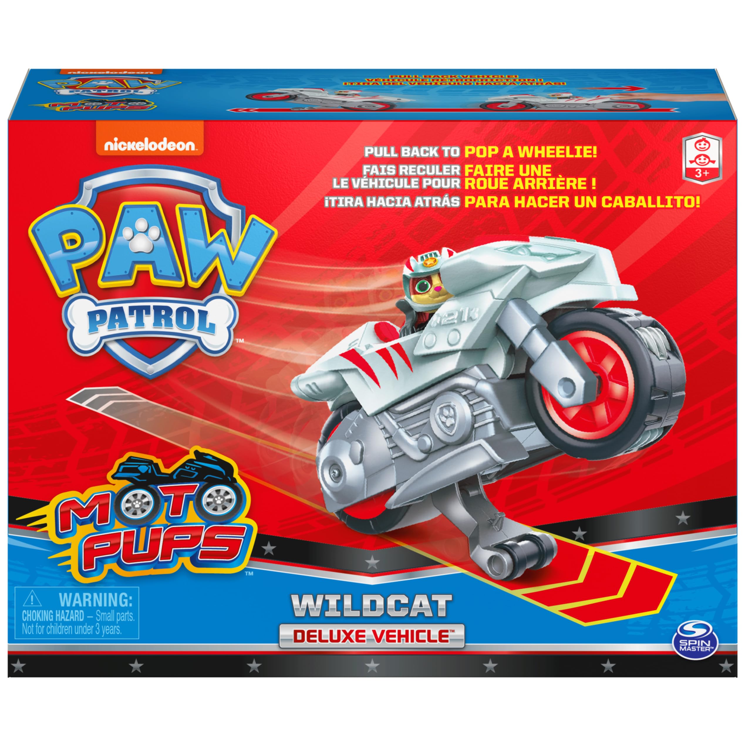 Wildcat figure included for authentic PAW Patrol action during imaginative play
