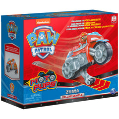 Open packaging showing Zuma Deluxe Vehicle contents