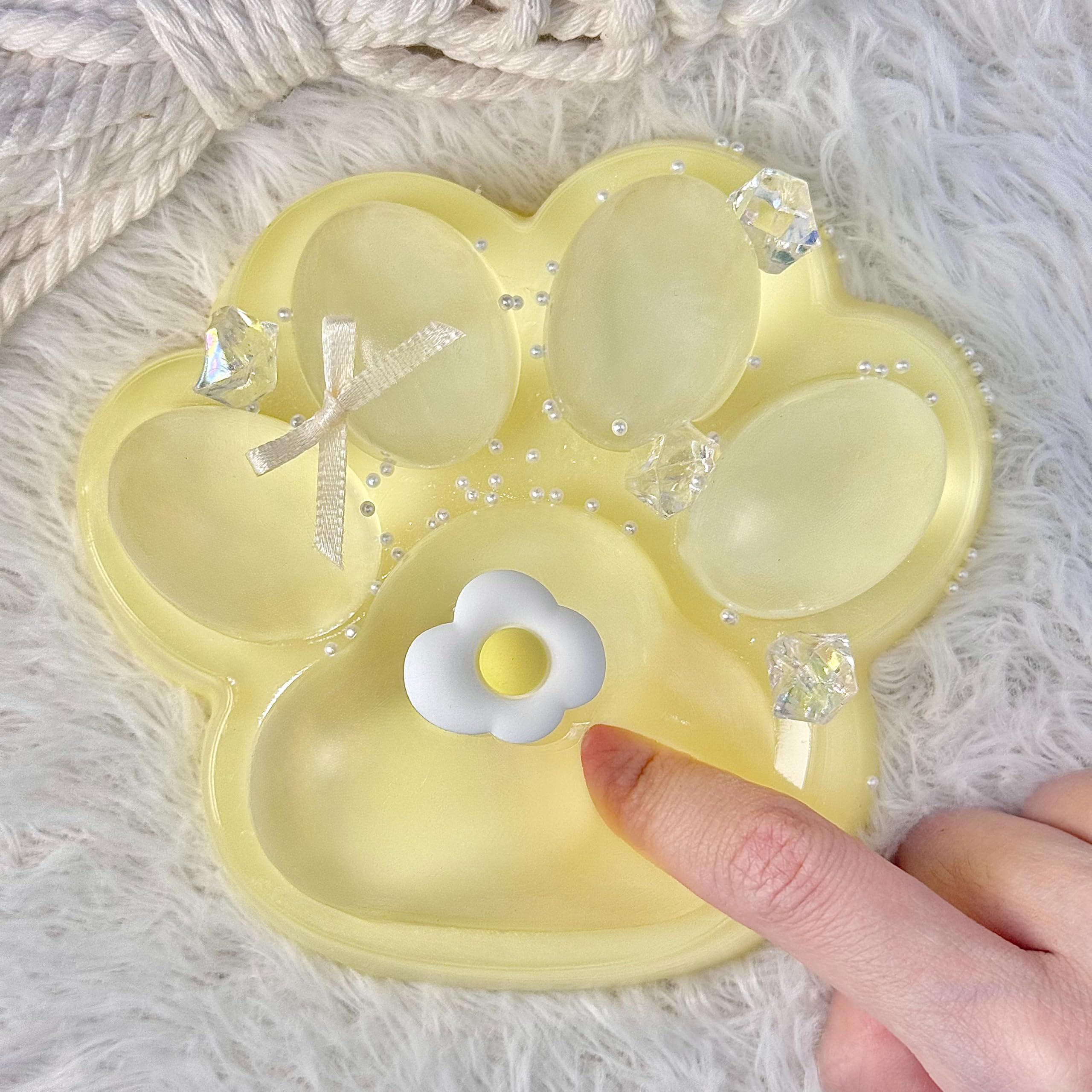 Pawfect Tail Big Taba Paw stress-relief toy for home or office use