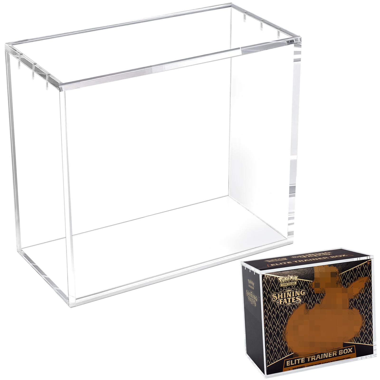 Paxato ETB Protector Case with magnetic closure securing Elite Trainer Box display