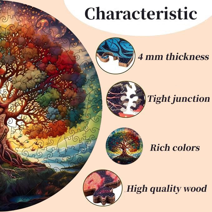 PAYJIK Tree of Life pieces spread for imaginative play and focus