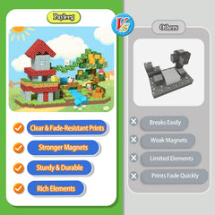 Payleeg STEM Montessori toy fosters creativity, problem solving, and spatial exploration