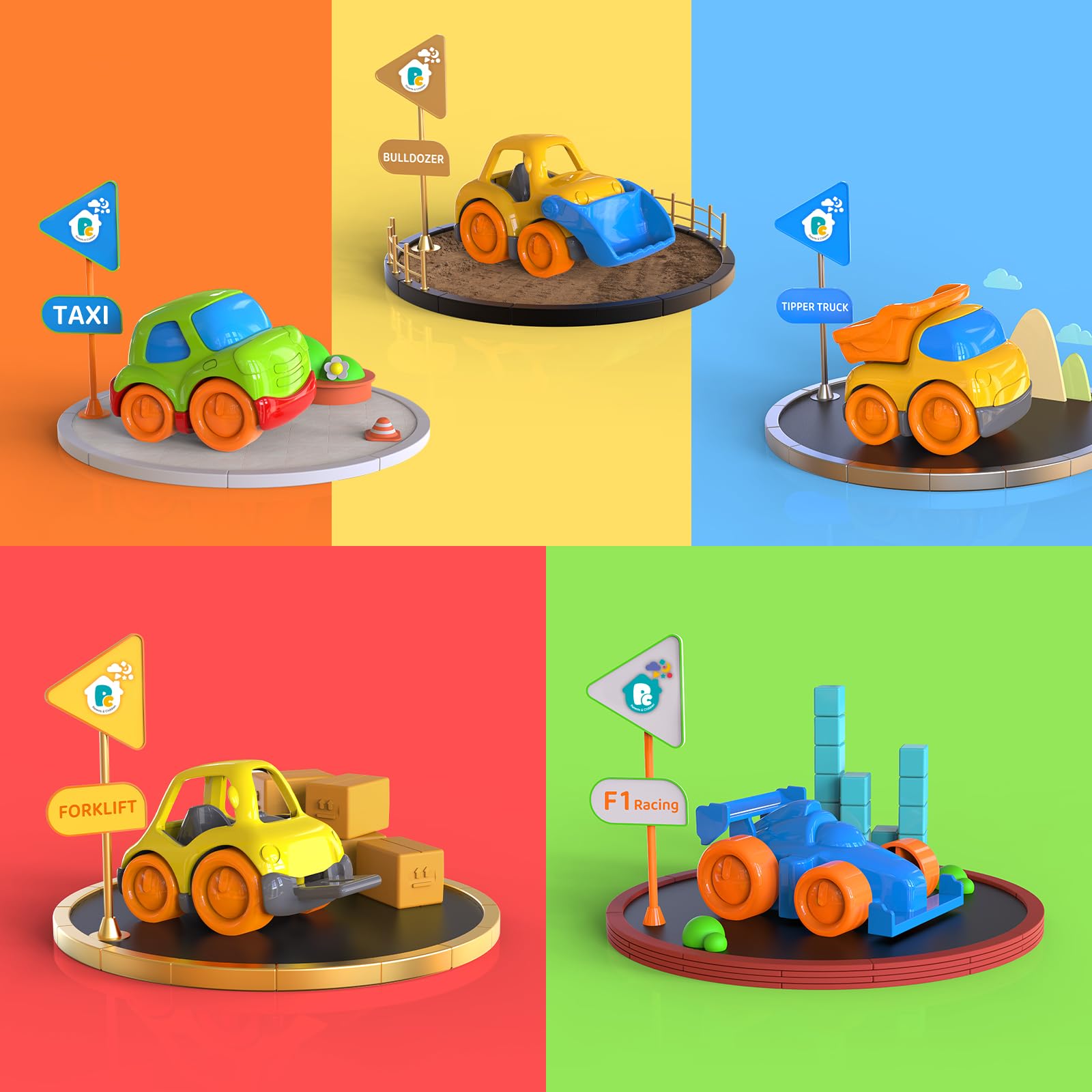 P&C simulated sounds and lights button brings realistic play moments.