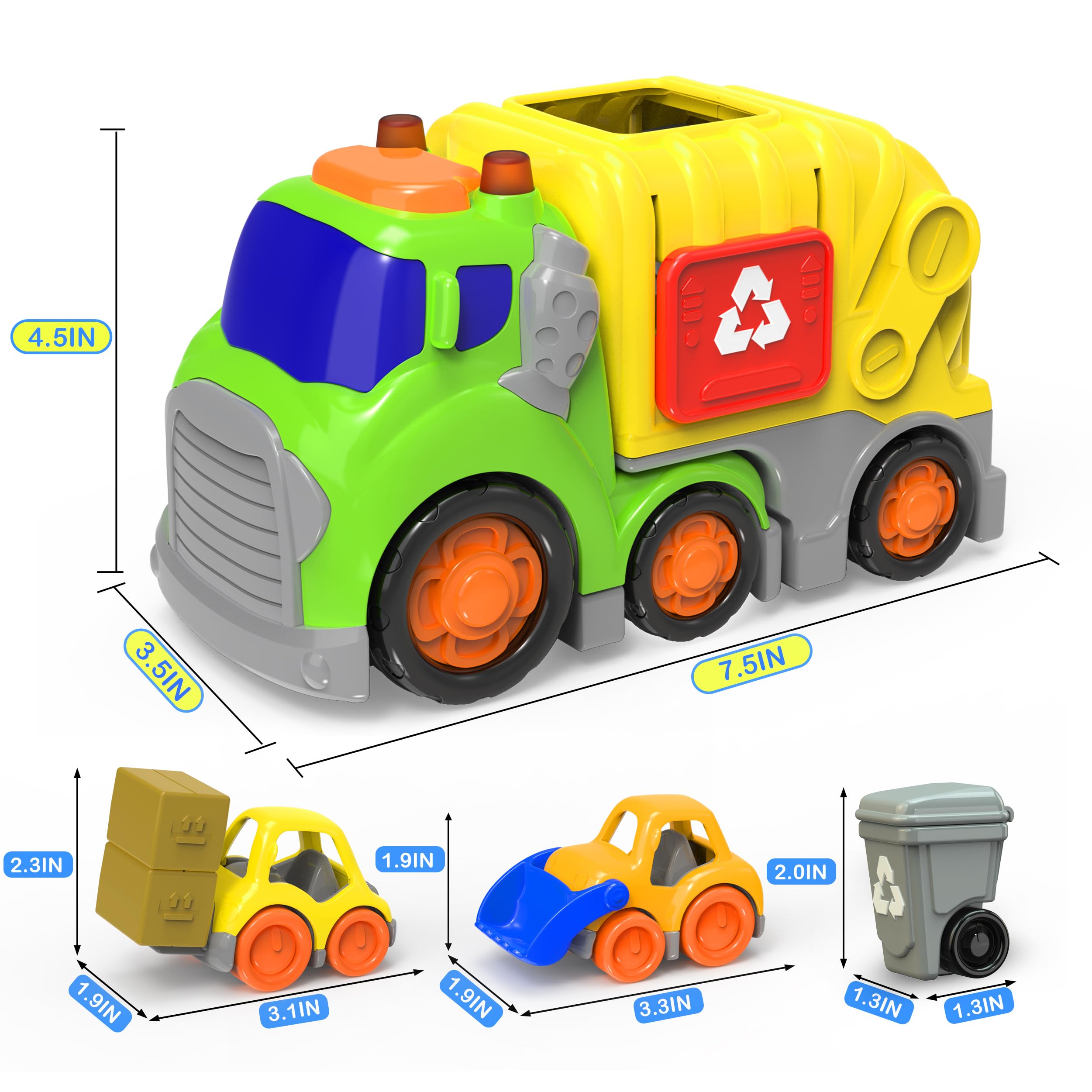 P&C small forklift figure ideal for pretend city logistics play.