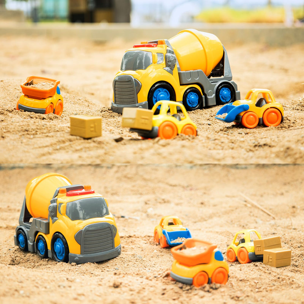 P&C durable ABS plastic withstands drops during everyday play