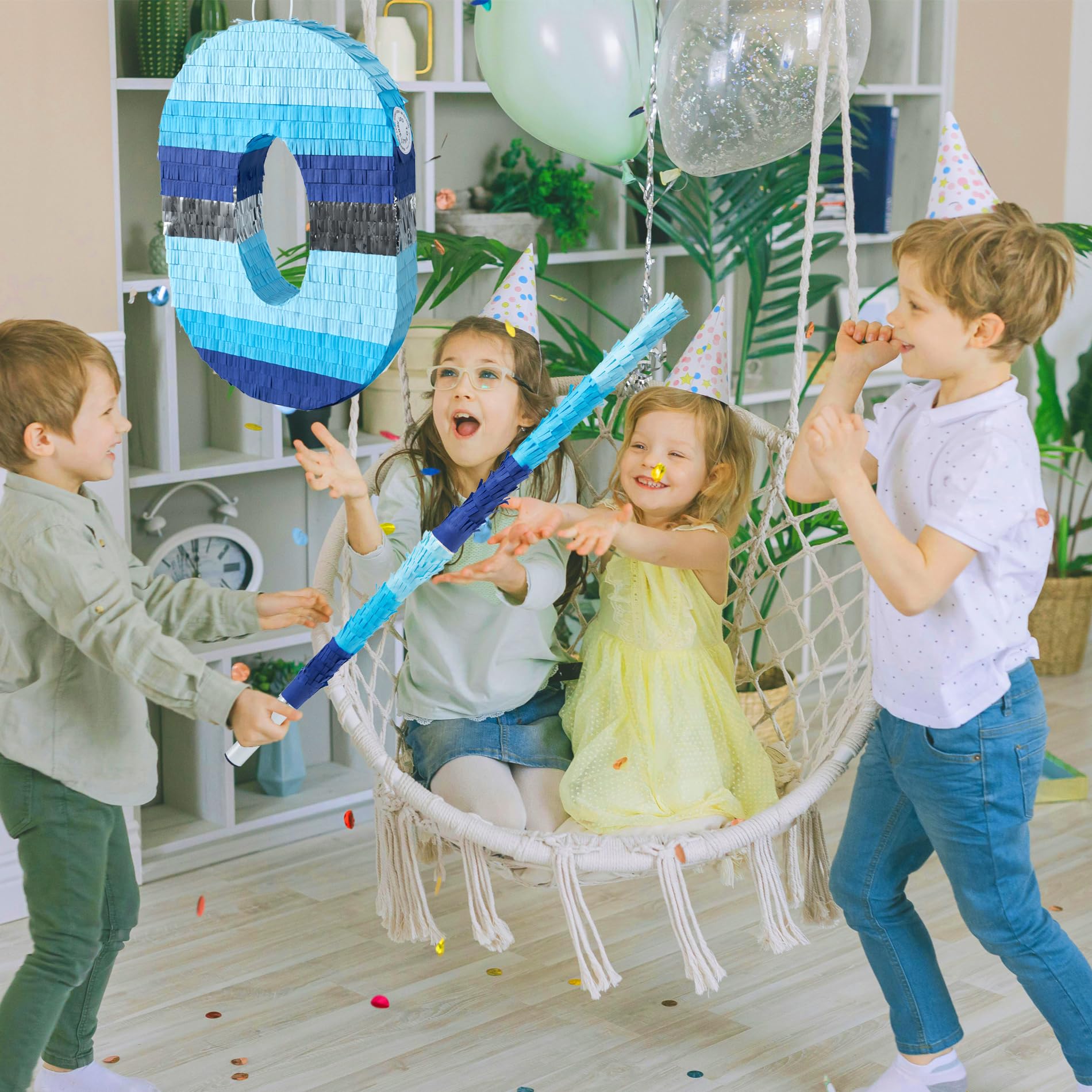 PCFING pinata kit in use during a festive game