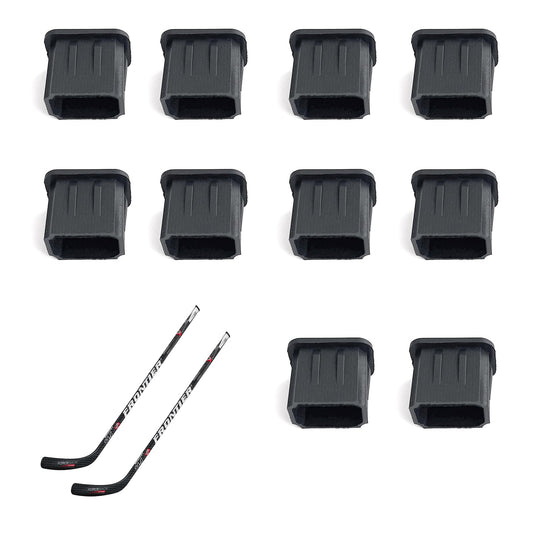 Pcmursal hockey stick end plug small pack provides durable protection and easy grip.