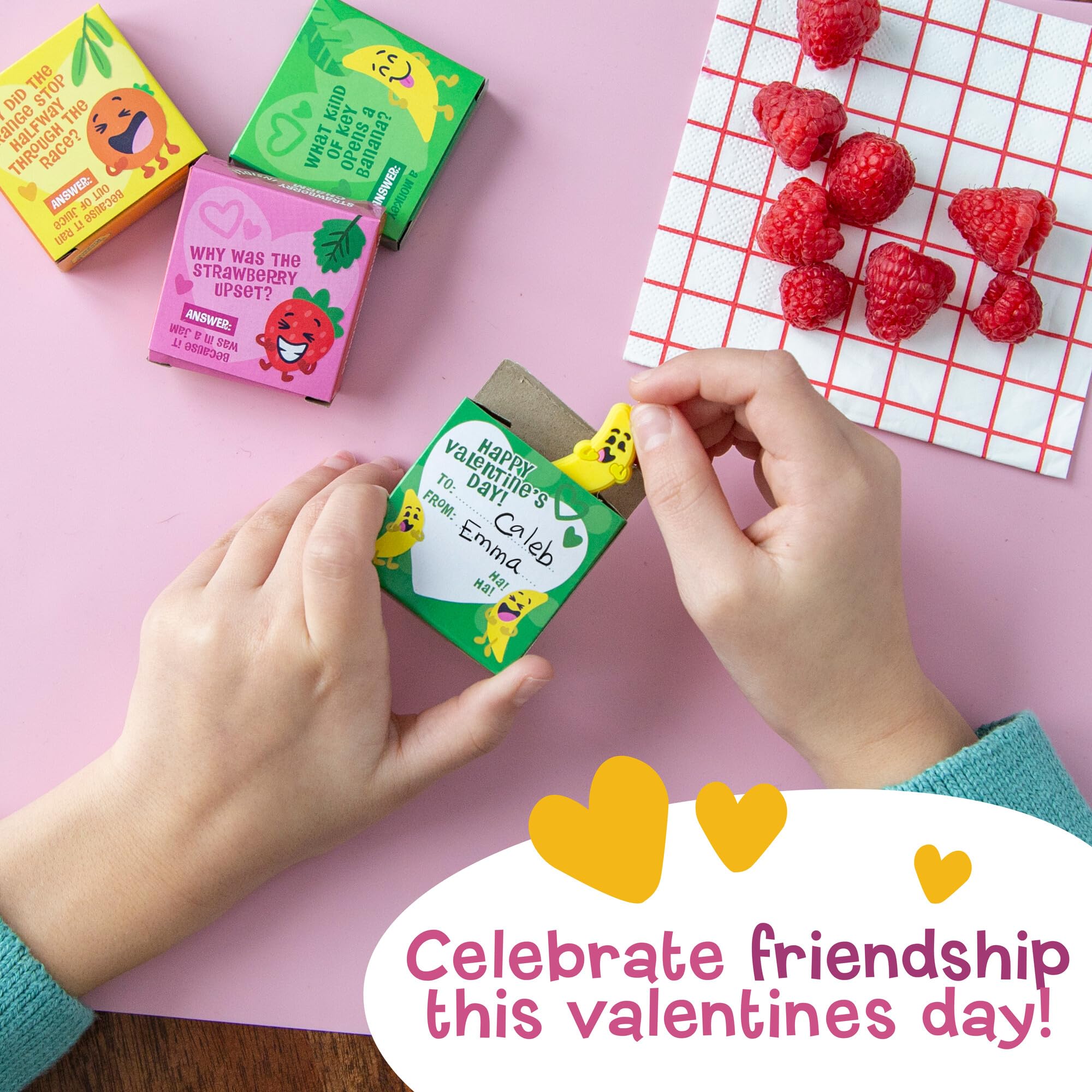 Peaceable Kingdom 28 valentines mini boxes simplify party distribution