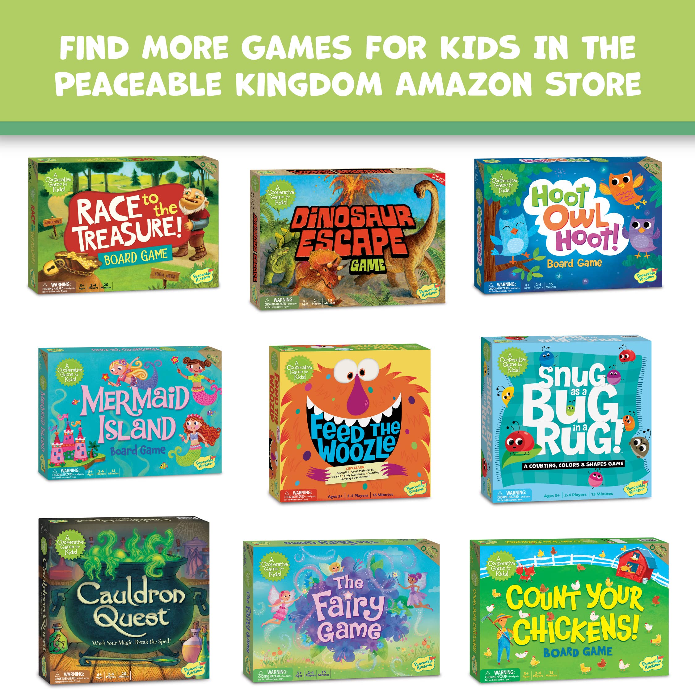 Peaceable Kingdom Acorn Soup Game fosters friendly collaboration and early language learning